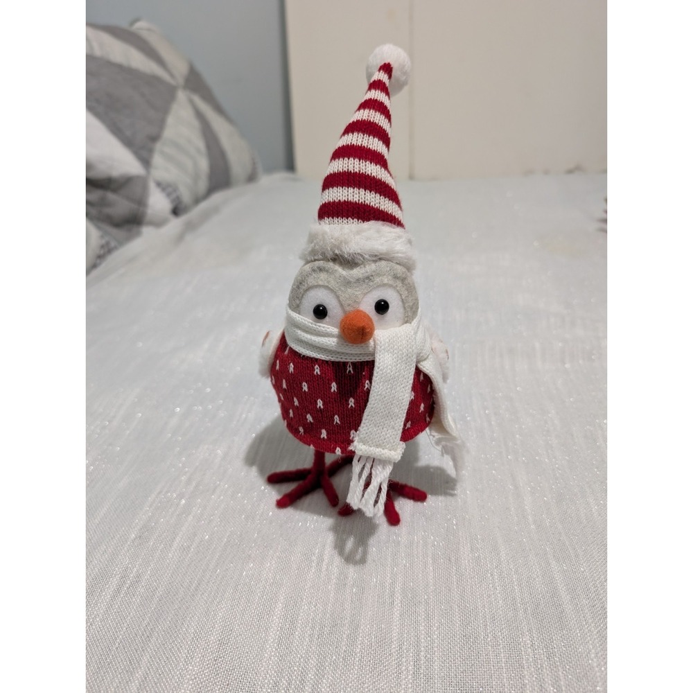 Featherly Friends‎ Wondershop Birds Christmas Sweater & Hat White Scarf